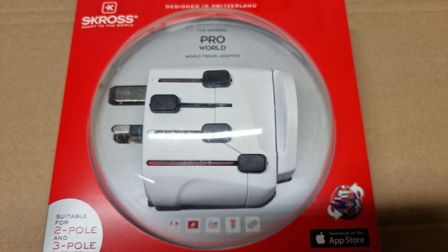 SKROSS Unità & Adattatore: Skross Pro World Weltadapter (25) – Nuovo (secondo la descrizione) da Heerbrugg venduto da ProBau-Liq 8