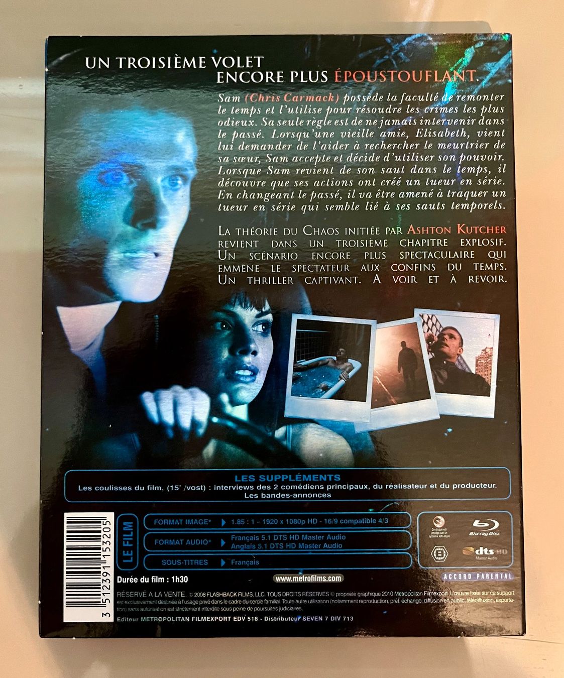 Alle DVDs: L'effet papillon 3 (2009) – Gebraucht aus Fahrweid von pasta_555 1