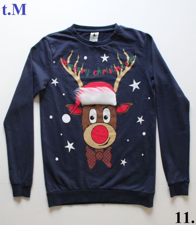 Générique 2025 Pull Noel Famille Sweat Homme Femme Enfants - Col Rond