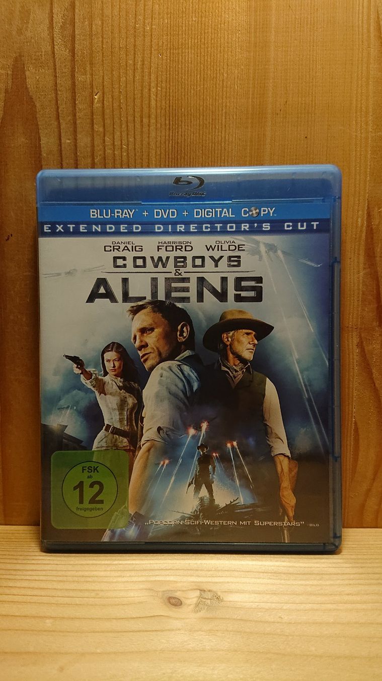Tutti i DVDs: COWBOYS & ALIENS Blu-Ray mit Daniel Craig – Usato da Wilderswil venduto da Exebub