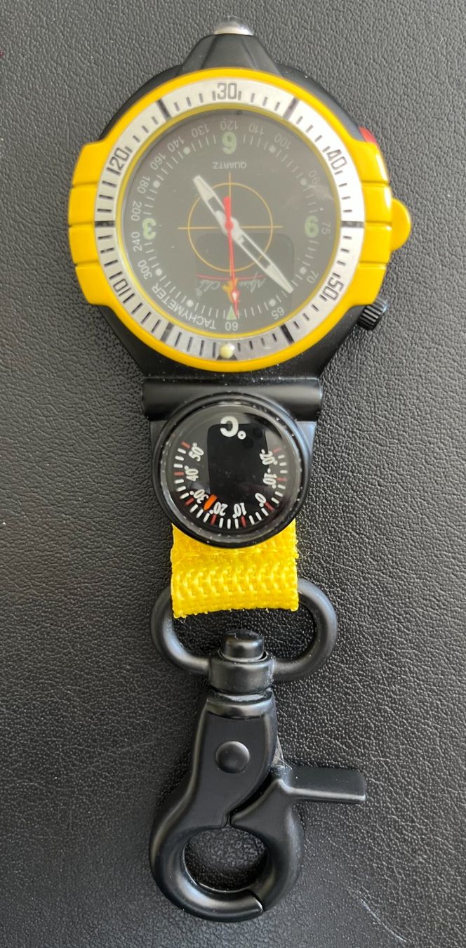 Orologi: Uhr mit Thermometer and Licht – Usato da Küsnacht ZH venduto da Koluk