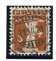 Tell 137 Vollstempel Aathal-Seegräben - oblit. pas courante