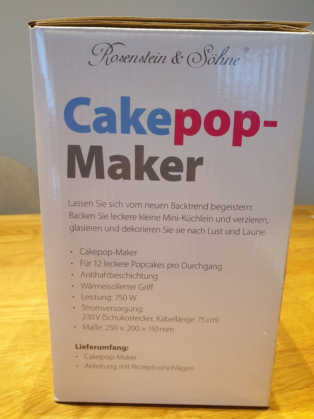 Küchengeräte: Cakepop-Maker – Neu (gemäss Beschreibung) aus Kulmerau von Doene7 1