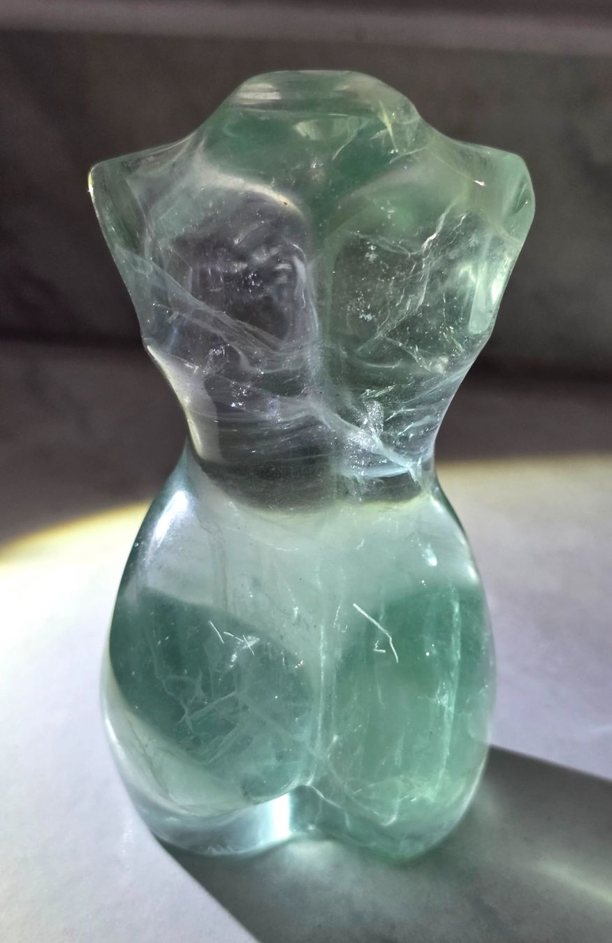 Minerali & Pietre curative: Fluorit Lady 247g – Nuovo e nell'imballaggio originale da Matzingen venduto da Shay_Crystalz 2