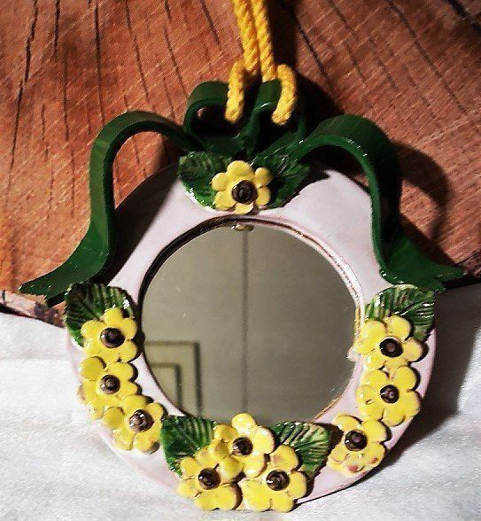 Specchi: Blumen Spiegel – Nuovo (secondo la descrizione) da Lutzenberg venduto da Pinschi01