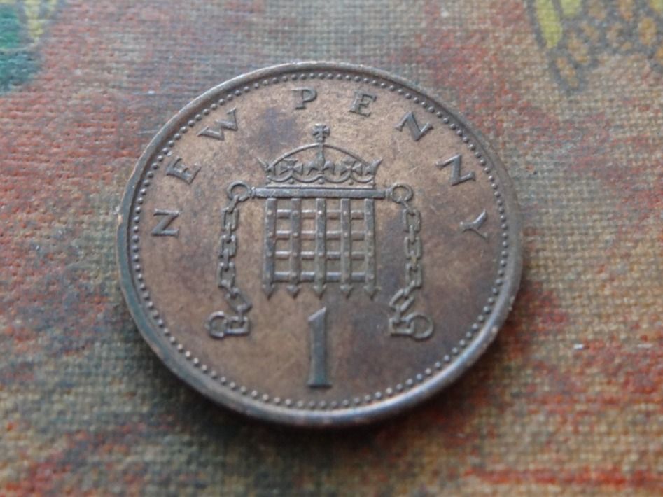 Tutti le monete: ROYAUME-UNI  1 Penny  1975 – Usato da Romanel-sur-Lausanne venduto da Swift13 1