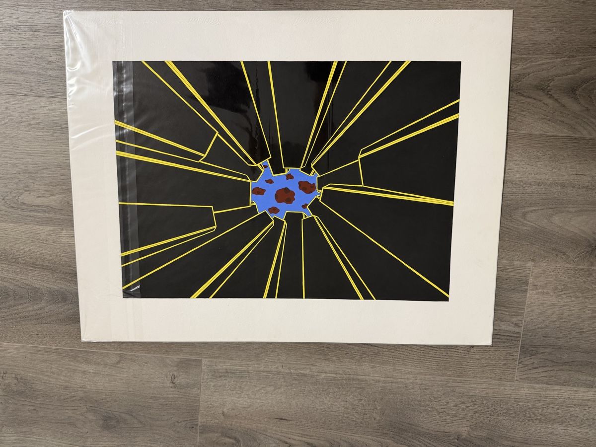 Poster & Bilder: Originalblatt, ungerahmt! – Gebraucht aus Gunten von starfish3 4