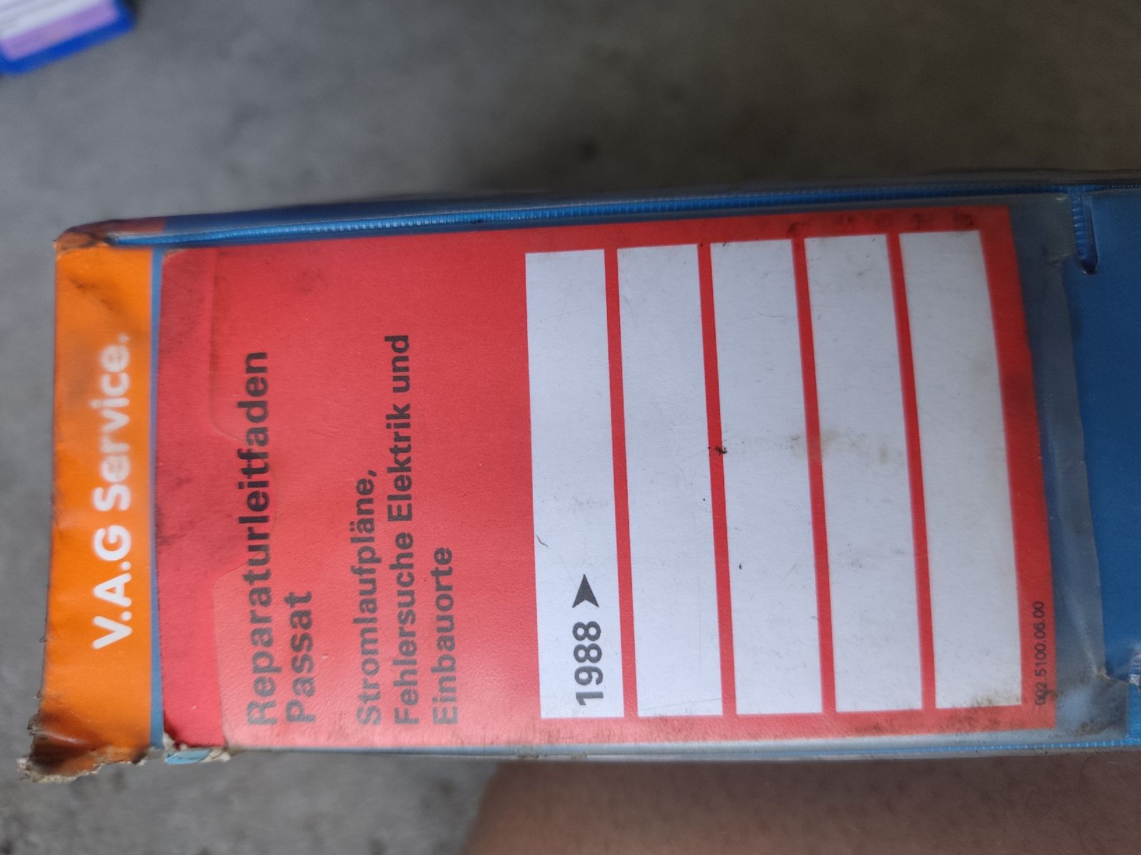 Libri: Werkstatthandbücher VW Passat 1988 – Usato da Rebstein venduto da andi322