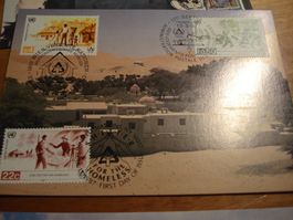 Set Maximumkarten 1987, UNO Genf, Wien, New York, 10 Belege