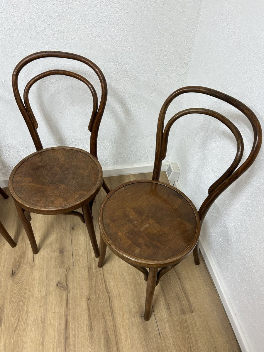 Horgen Glarus Sedie: 4er Set Horgen Glarus Bistrostühle – Usato da Basel venduto da MoebelSackmann 4