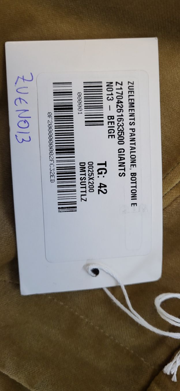Hosen: ZUELEMENTS Hose, Gr. 42, Beige, neu – Neu (gemäss Beschreibung) aus Figino von mayam63 2