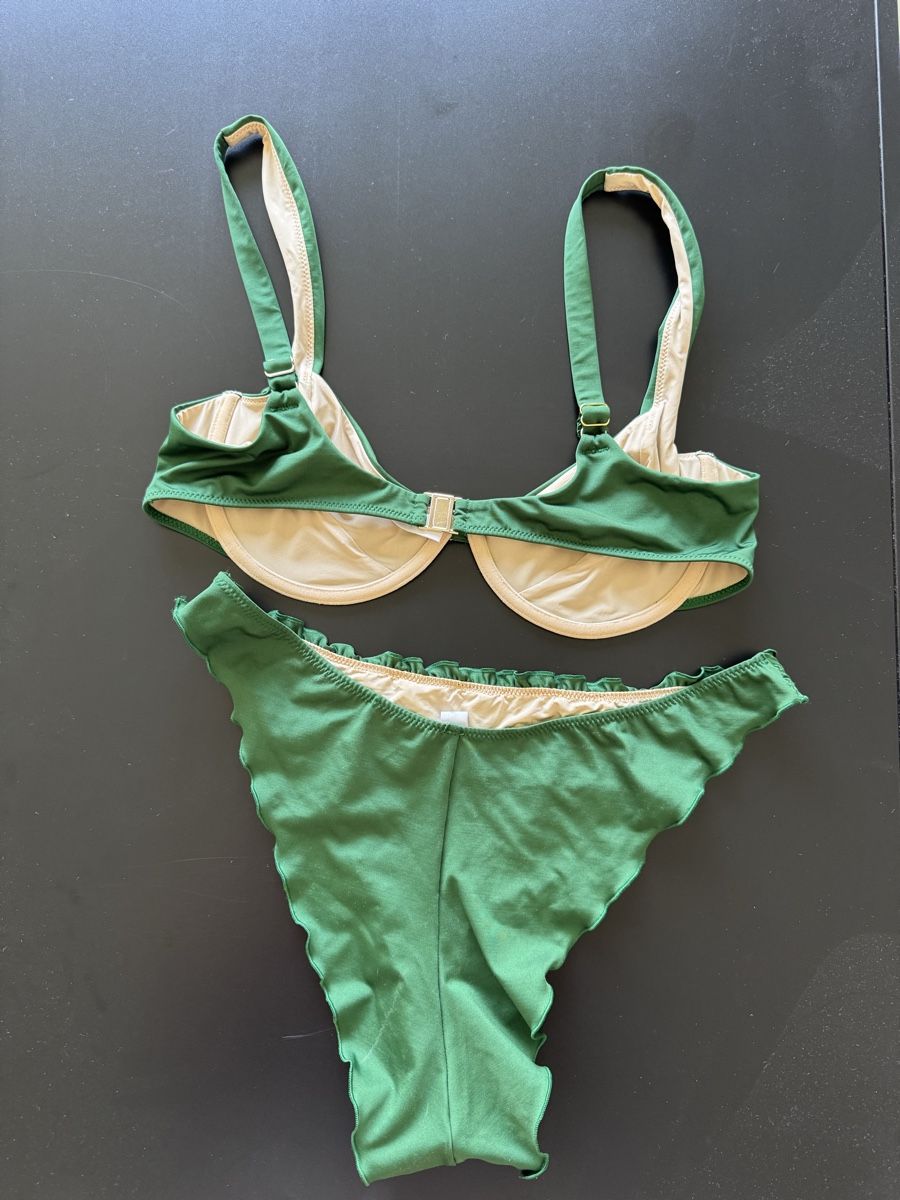 Costumi da bagno & Bikini: Nénés Paris Bikini Set Grün Gr. L – Usato da Zürich venduto da dan_bxq2 1
