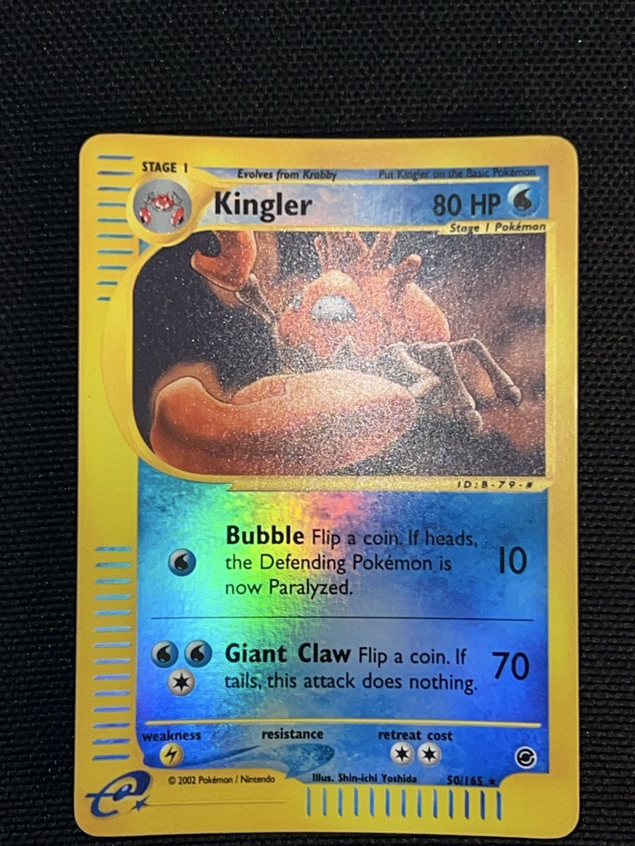 Pokémon Carte collezionabili: Kingler Expedition Reverse English  – Usato da Basel venduto da luc_8ghp