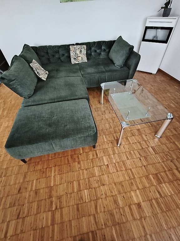 Divani: Ecksofa sammt grün – Usato da Matzingen venduto da mat_n9jy