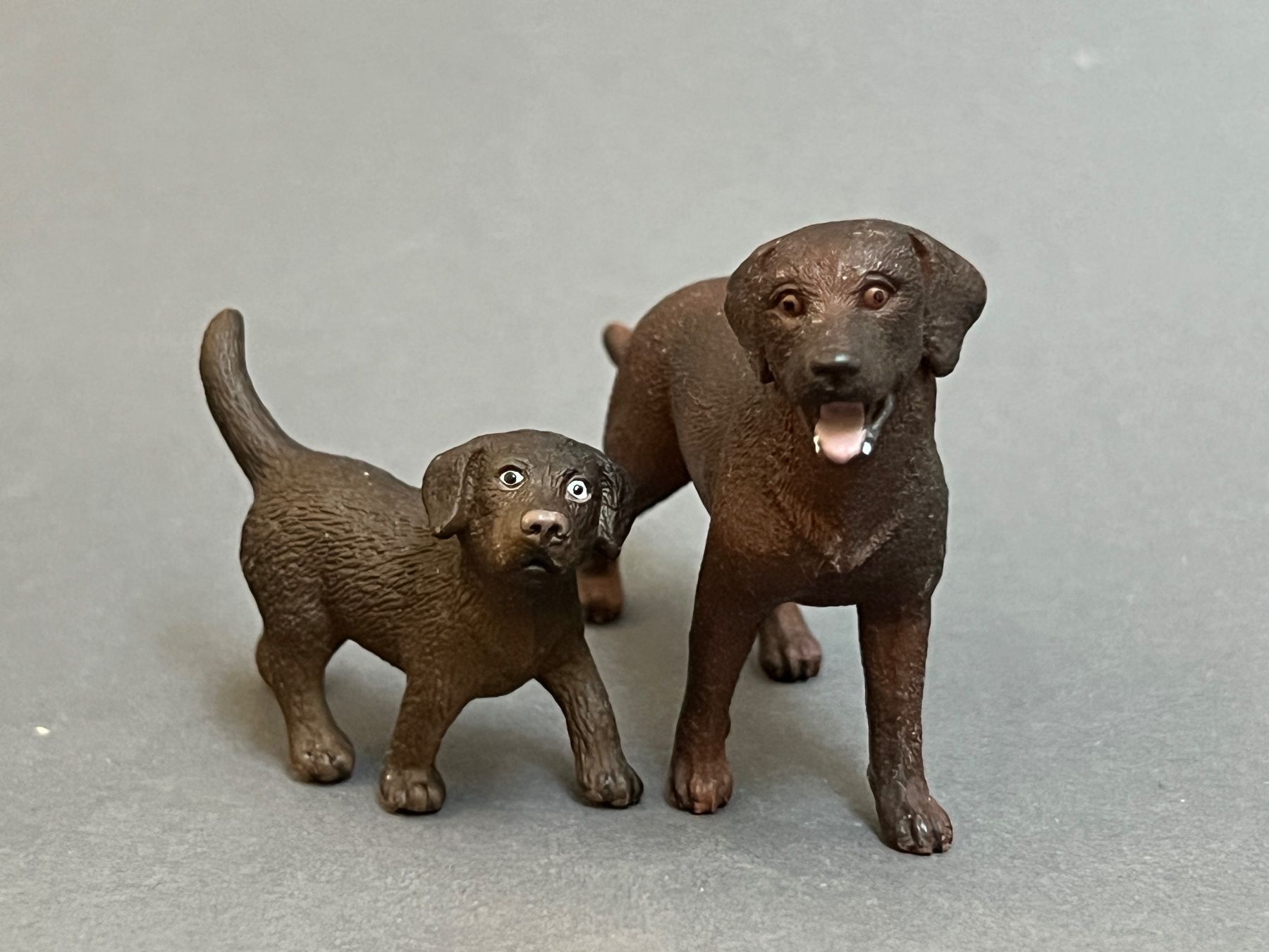 Schleich Statuette: 2 Schleich Labrador Hunde Welpe Hund – Usato da Ennetbaden venduto da mapa05 3