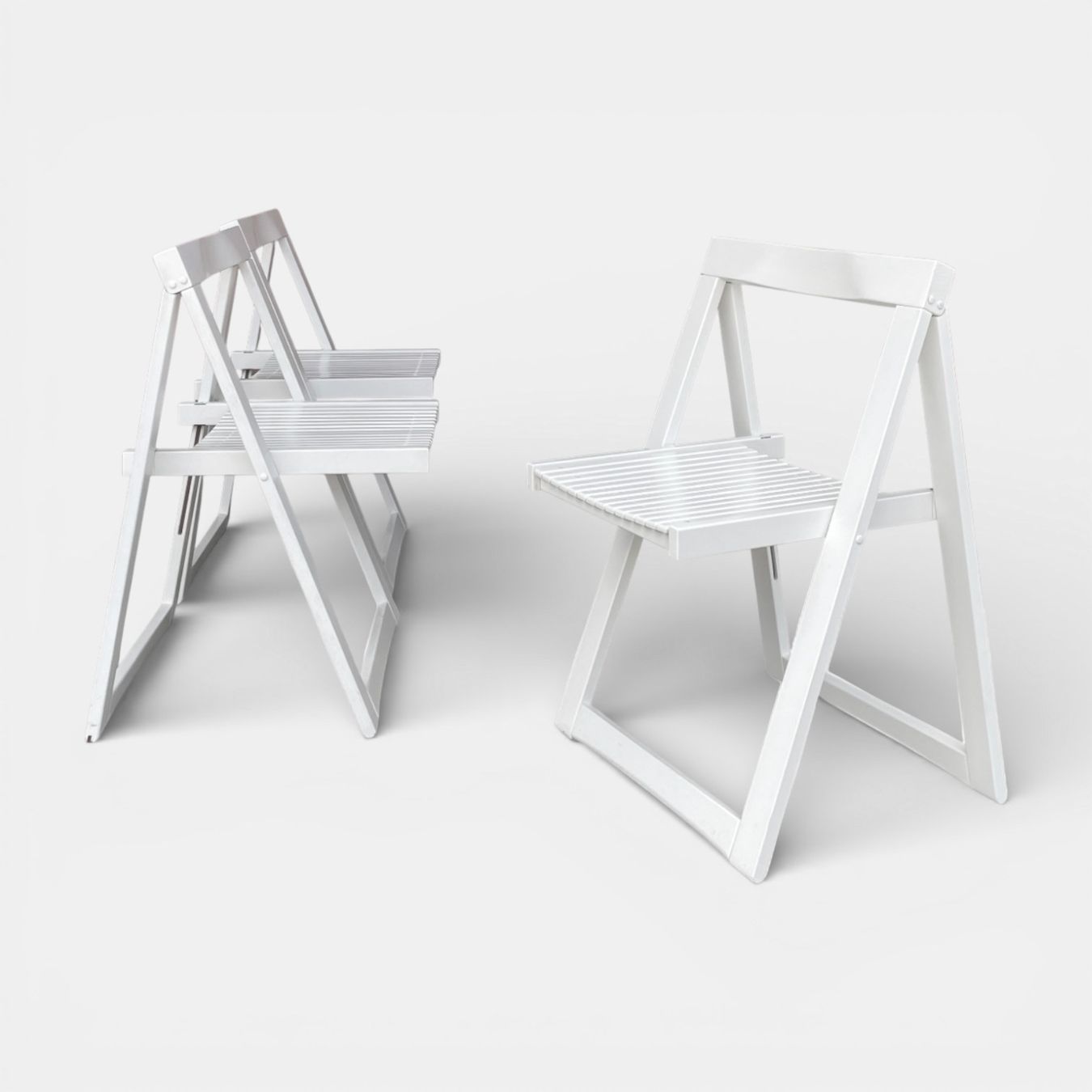 Stühle: Aldo Jacober Klappstühle // 3er Set – Gebraucht aus Schinznach-Dorf von mix