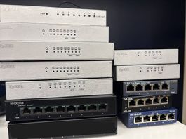 Diverse Netzwerk Switches ab 10.-
