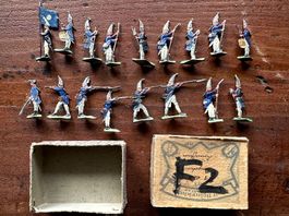 Blei- Zinnsoldaten in orig. Schachtel Bodentruppe