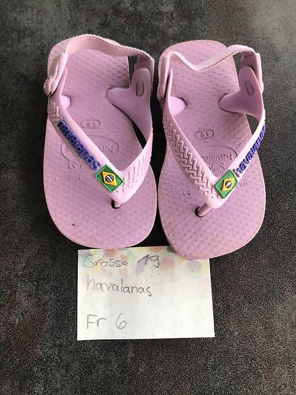 Scarpe per ragazzi: Havaianas Gr.19 – Usato da Stettlen venduto da pie_8sys