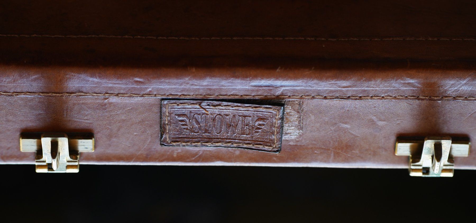 Valigie: Lederkoffer STOWE antik – Usato da Heiden venduto da sAerb 6