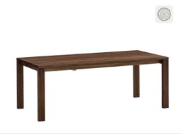 Table à manger Pfister en noyer massif, 180cm, impeccable!