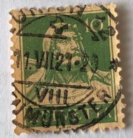 Nr153 HelvetiaTellbrustbild Vollstempel