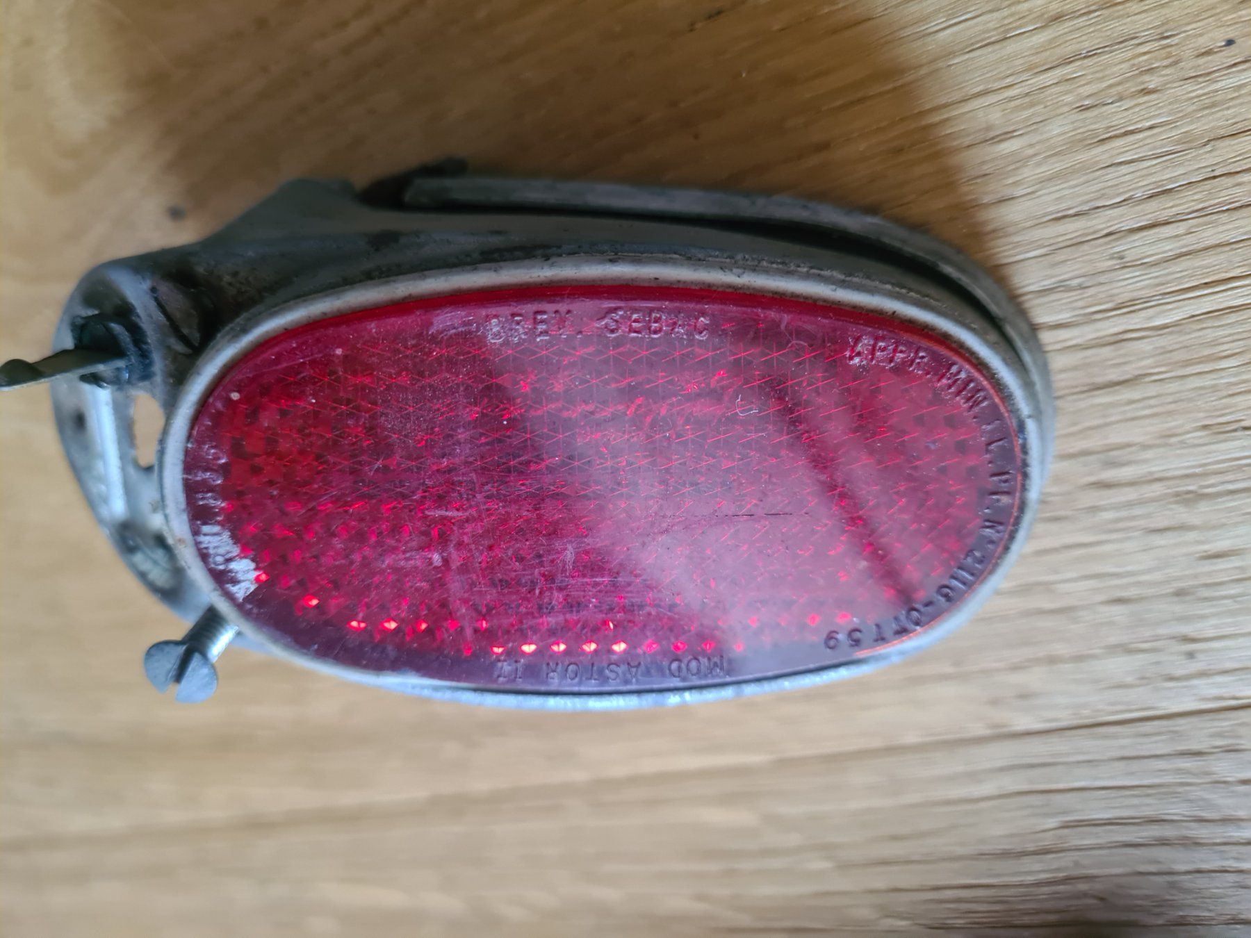 Sachs Ciclomotori: Rücklicht Brev Mod. Astor II – Usato da frümsen venduto da Sailem 1