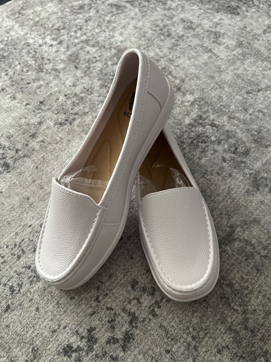 Scarpe da donna: Weisse Sommerschuhe Gr. 40 Neu – Nuovo e nell'imballaggio originale da Siebnen venduto da toshi123 5