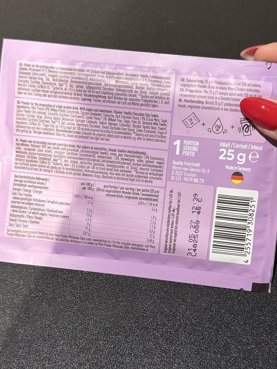 More Nutrition Lebensmittel & Spezialitäten: More Milkshake Style, neu! – Neu und originalverpackt aus Tuggen von jess_gls06 1