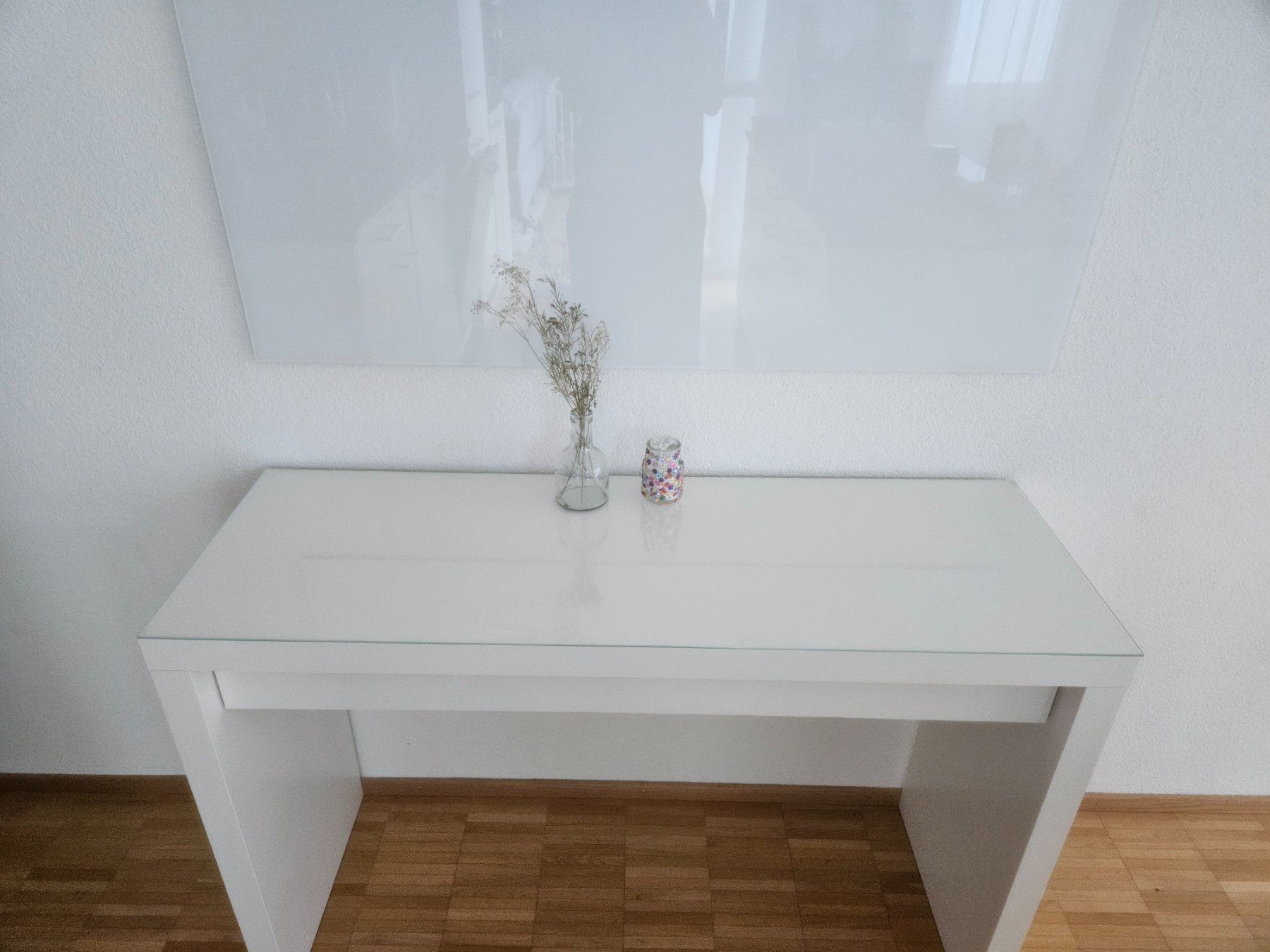 Ikea Commodes: Schreib- oder Frisiertisch inkl. Glasplatte – D'occasion à Zürich par Jen1886 1