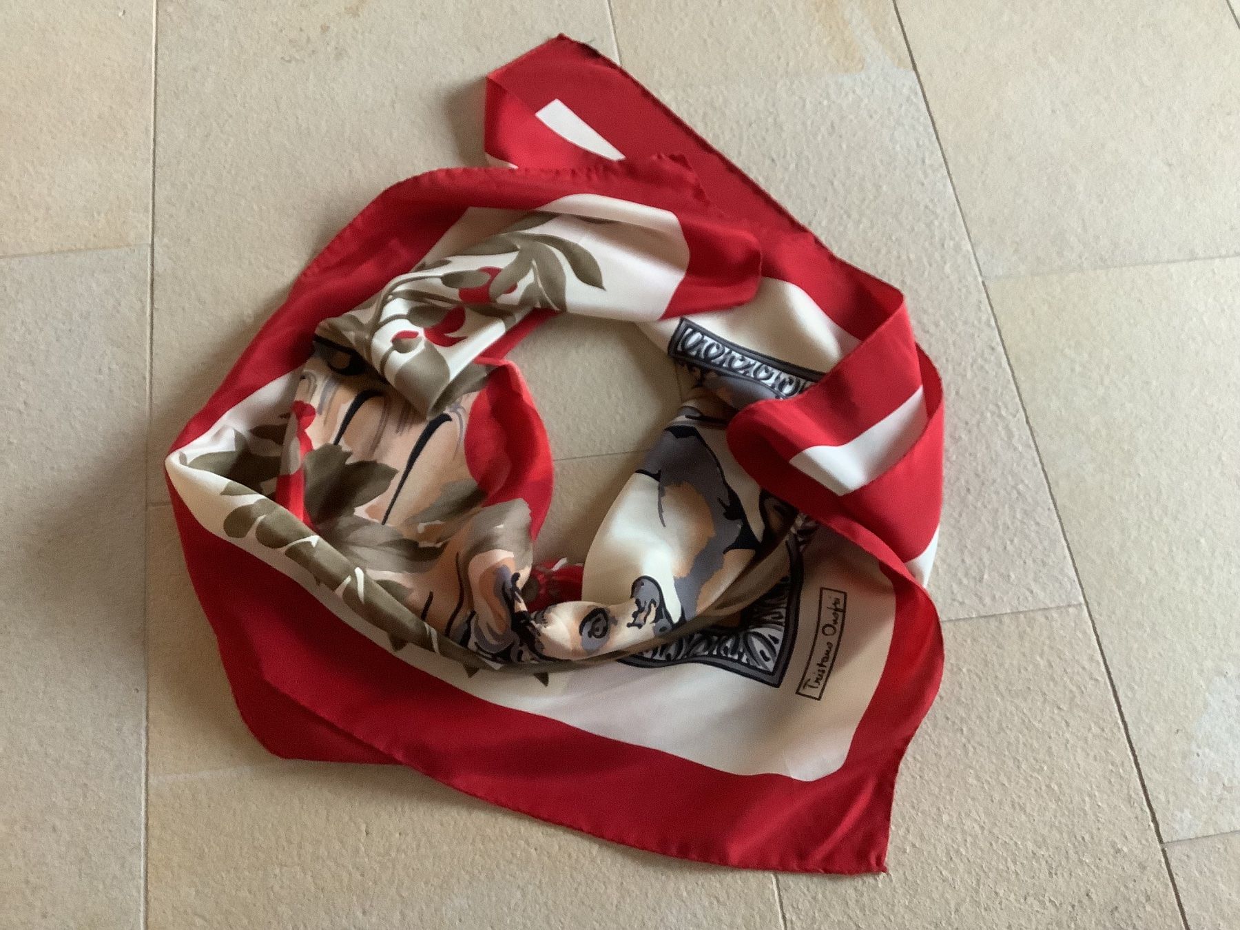 Foulard & Sciarpe: Tristano Onofri - Seidentuch – Usato da Hausen AG venduto da lisa963