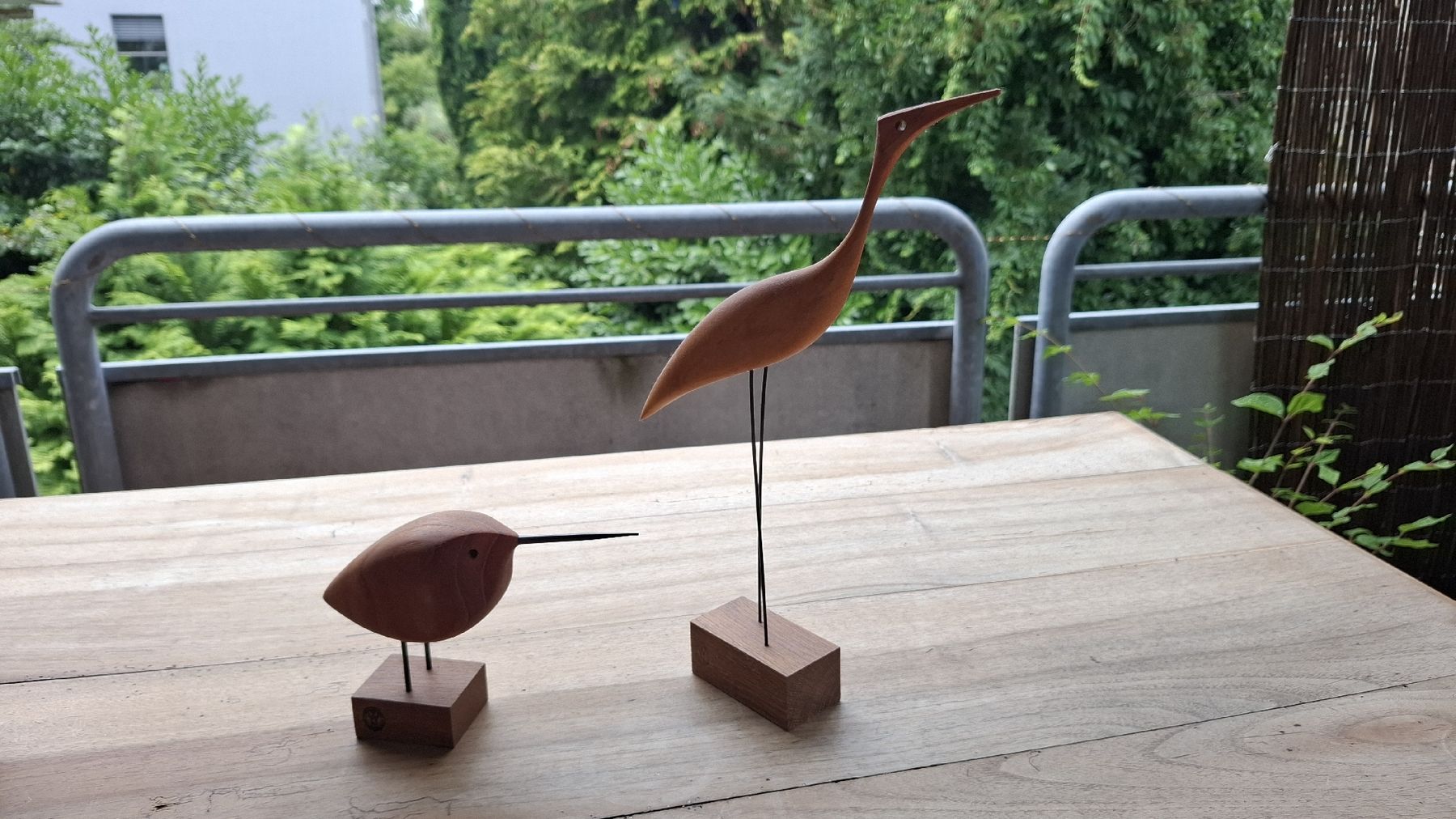 Alle Dekorationen: Zwei dekorative Holzvögel – Gebraucht aus Zürich von witike 1