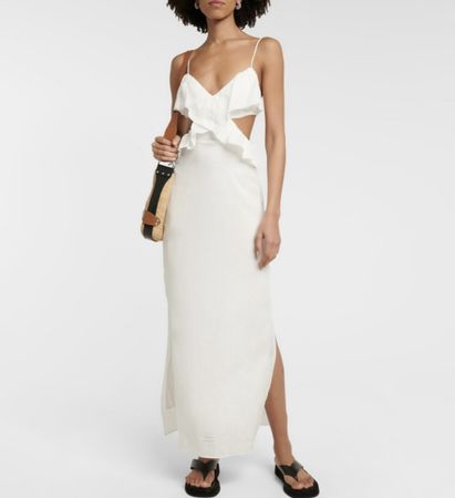 SIR white summer dress XS