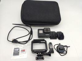 Gopro 7 Black mit Zubehör 128GB Karte,Gehäuse,Klebepads etc