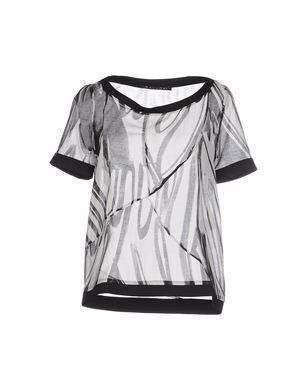 I MALLONI - Top/t-shirt blanc et noir