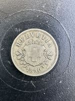 Münze 10 Rappen Helvetia 1850 