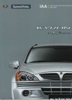 Presseinformation Ssangyong IAA 2005