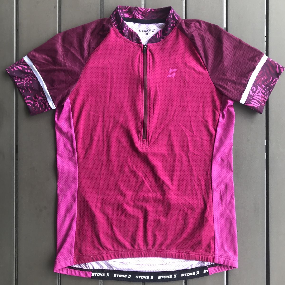 Stoke Canottiere & Pantaloni: Stoke Half Zip Damen Biketrikot, Gr. M – Nuovo (secondo la descrizione) da Ebnat-Kappel venduto da Molton