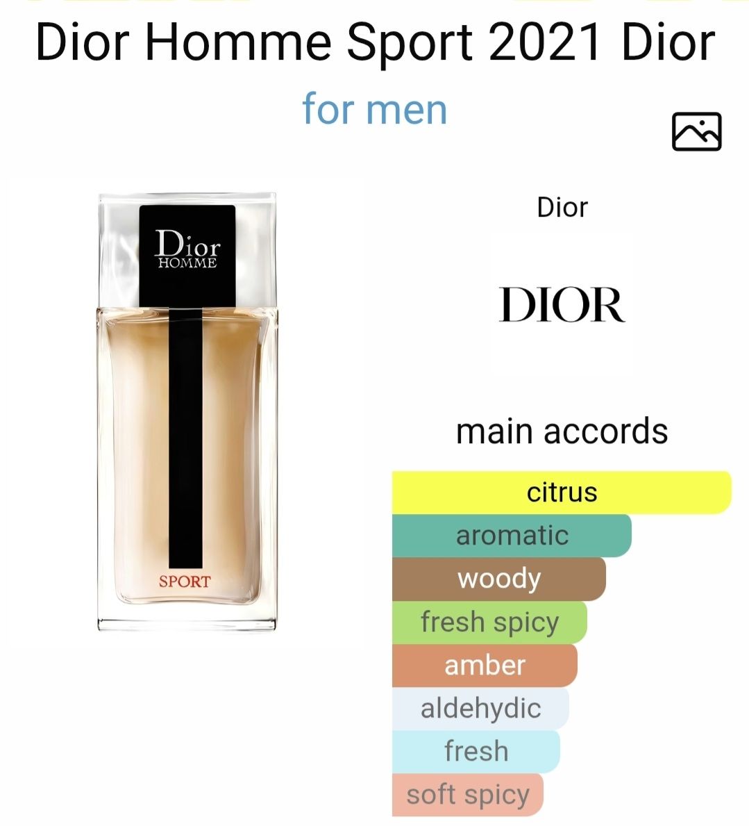 Dior Profumi & Eau de Toilette: Dior Homme sport – Nuovo (secondo la descrizione) da Utzigen venduto da DRAGONY23 2