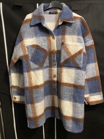 Übergangs Jacke S/M im Holzfäller Stil. Made in Italy. Top!