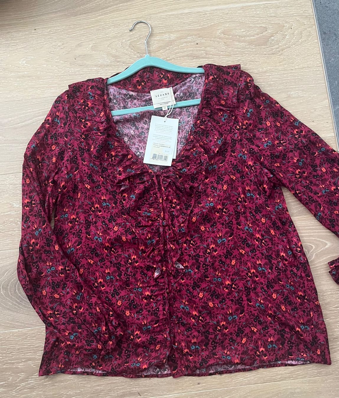 Sezane Camicette: Neu Sézane Priscille Bluse T. 40 – Nuovo e nell'imballaggio originale da Hedingen venduto da muse10 2