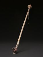 Tabakpfeife, "dak" - Shilluk, Süd-Sudan / Afrikanische Kunst