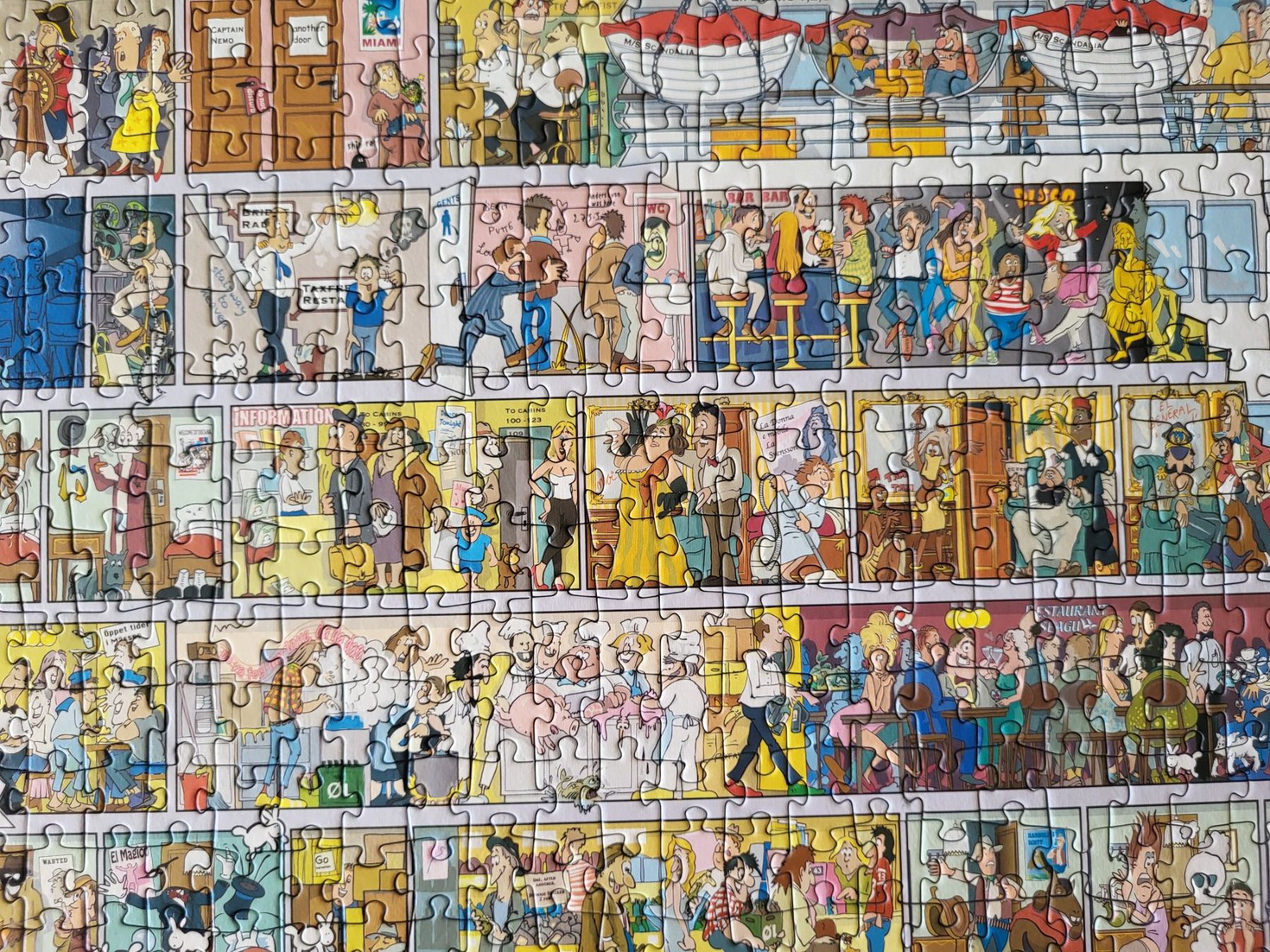 Heye Puzzle: HEYE Puzzle ANDERS LYON cruise 1500 Teile – Usato da Therwil venduto da Nika123 4