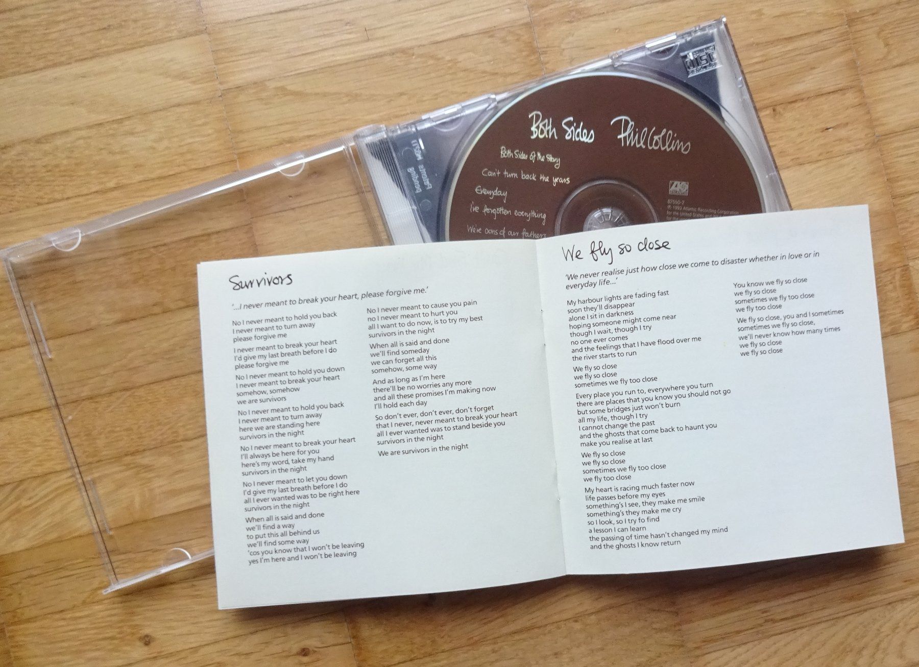 CDs: Phil Collins: Both Sides – D'occasion à St.Gallen par Paddington11 6
