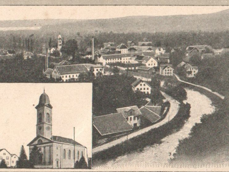 Ansichtskarten: SIEBNEN: Mehrbild Präge-AK 1908 – Gebraucht aus Engelburg von Swisscards 1