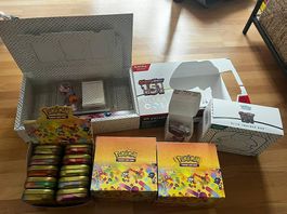 LEERE Pokemonschachteln + Tinboxen