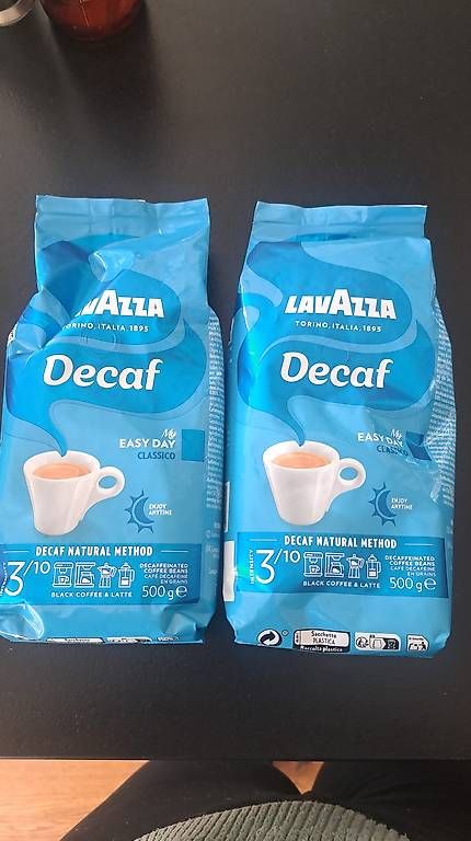 Lavazza Cibi & Specialità: 2x Lavazza Decaf Bohnen – Nuovo e nell'imballaggio originale da Winterthur venduto da Pitschna88