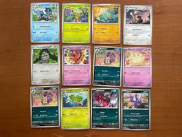 Pokemon 12er Karten Set (Versand gratis)