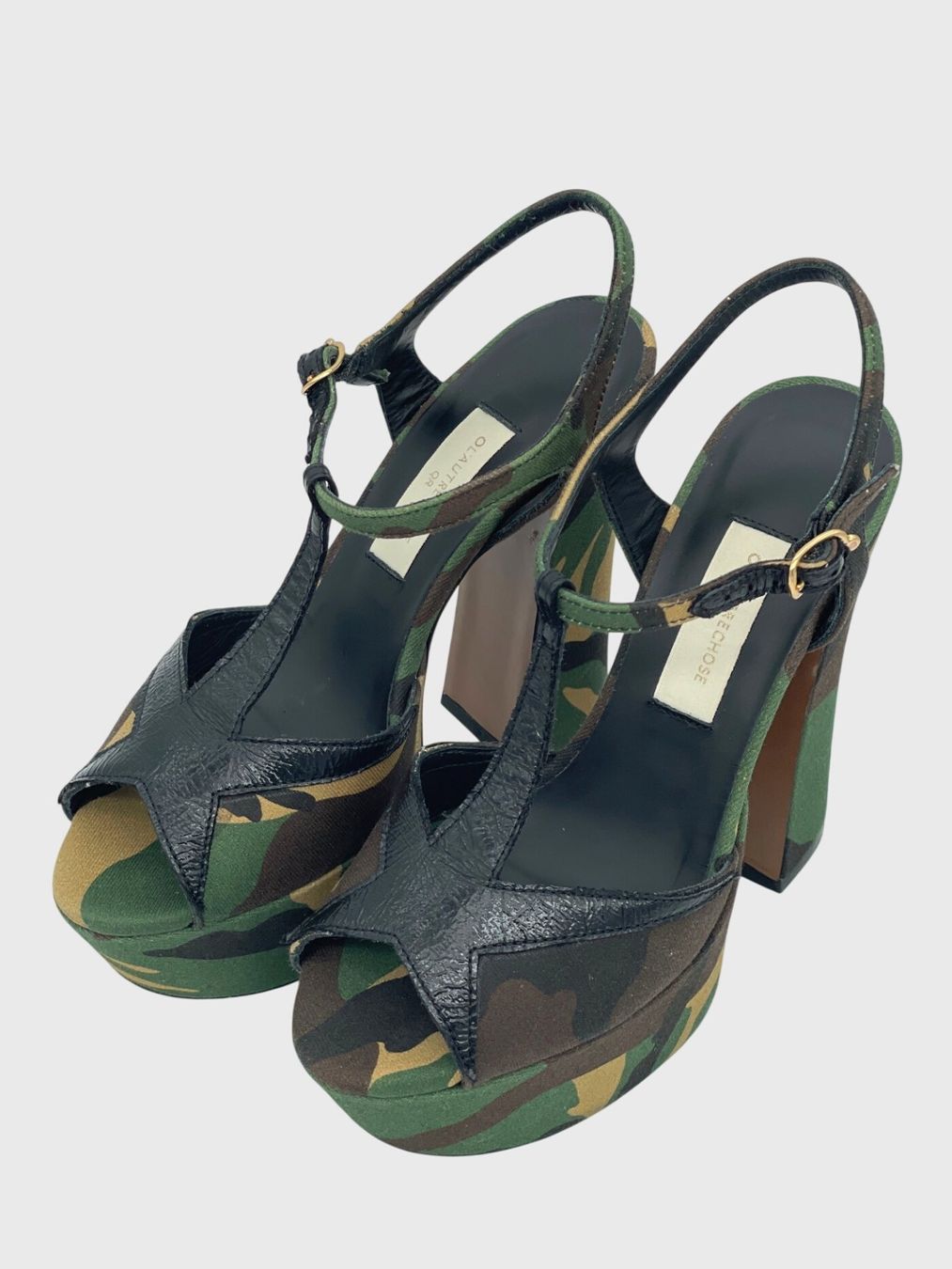 Scarpe da donna: L'Autre Chose Camouflage T-Strap Platform EU 35 – Usato da Zürich venduto da shoe_shop 2
