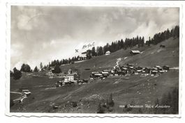 Chandolin (VS) Val d' Anniviers - Bergdorf mit Kirche - 1941
